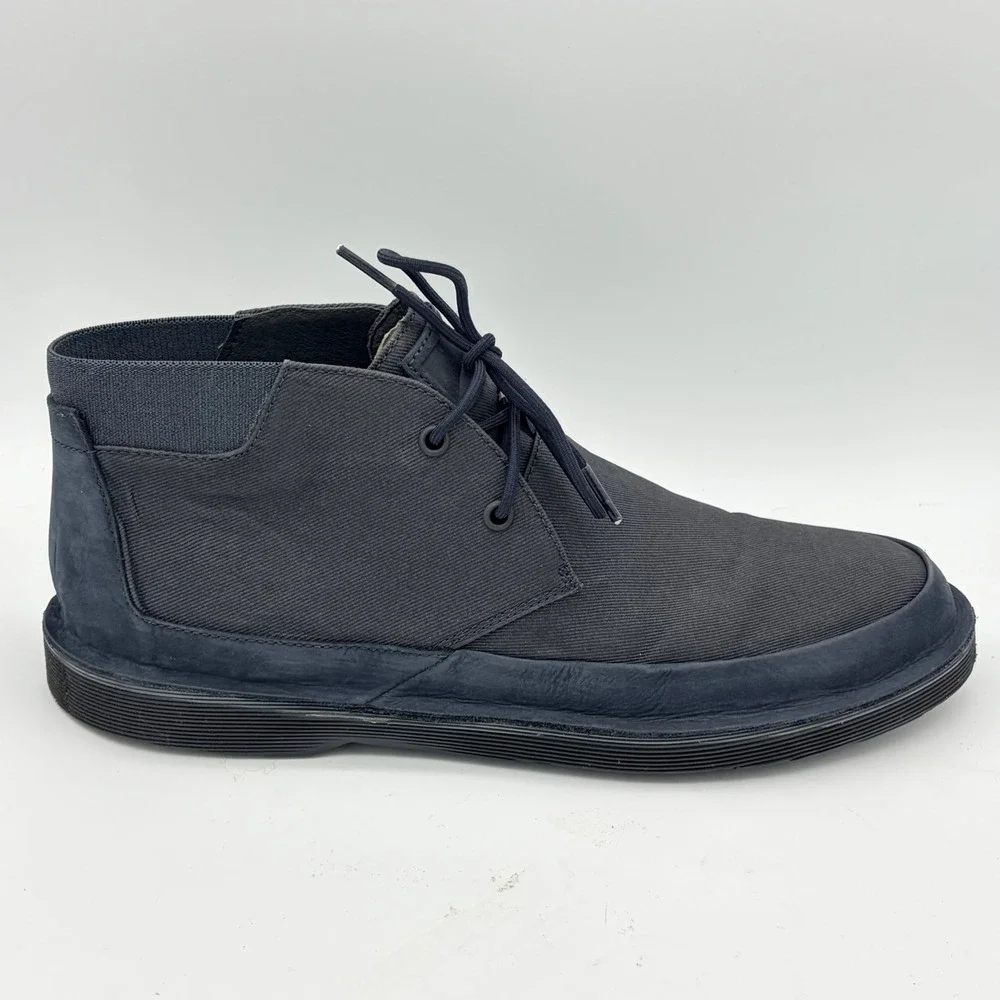 Camper Morrys Mens Navy Blue Textile Leather Chukka Boots EU 43 US 10 Techwear